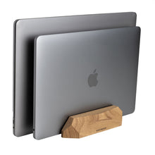 Afbeelding in Gallery-weergave laden, Oakywood Dual Laptop Dock Eik