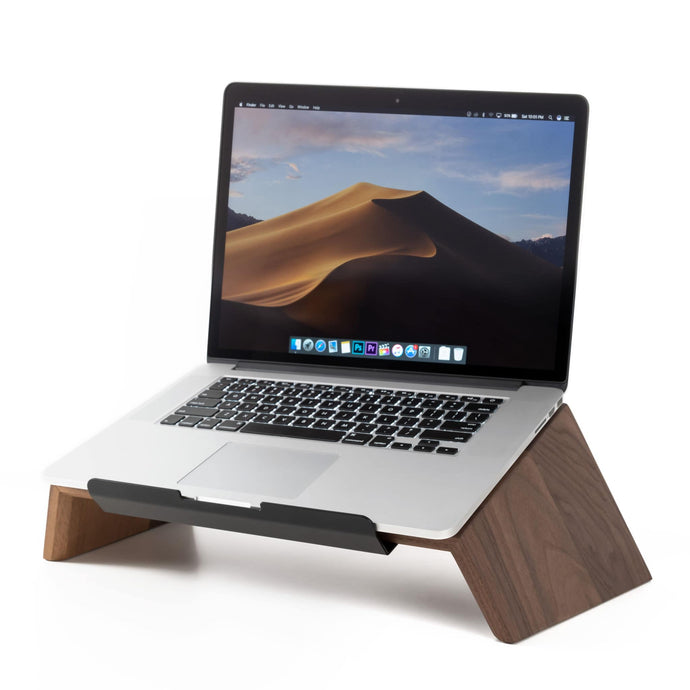 Oakywood laptop stand walnoot