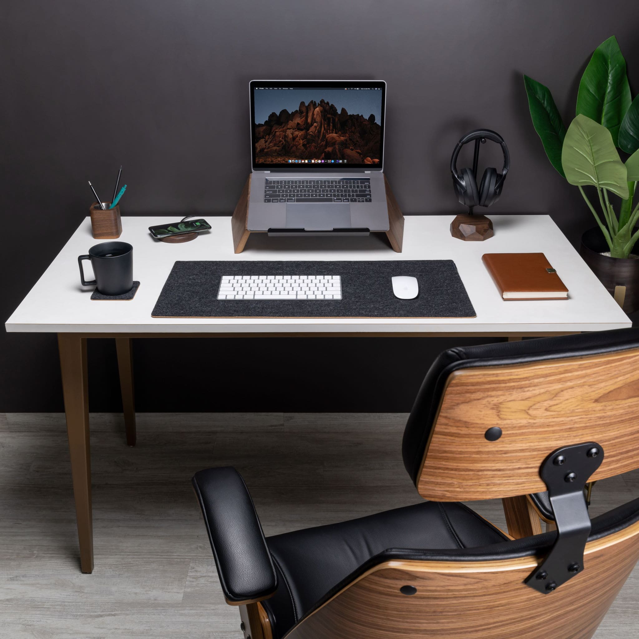 Vigo Houten Laptop Trays LS01X (Eik & Grijs Vigo Houten Laptop Trays LS01X (Eik & Grijs