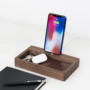 iPhone Dock Organizer Walnoot