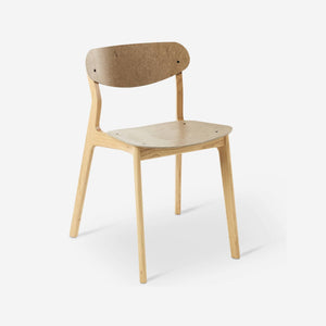 Ubu Chair eikenhout koffiezakken