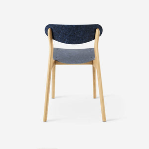 Ubu Chair eikenhout denim jeans