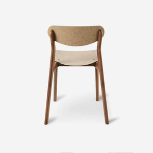 Ubu Chair walnoot hout koffiezakken