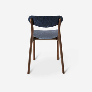 Ubu Chair walnoot hout denim jeans