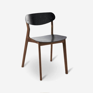 Ubu Chair walnoot hout stewardessen kostuums