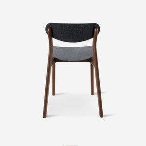 Ubu Chair walnoot hout stewardessen kostuums