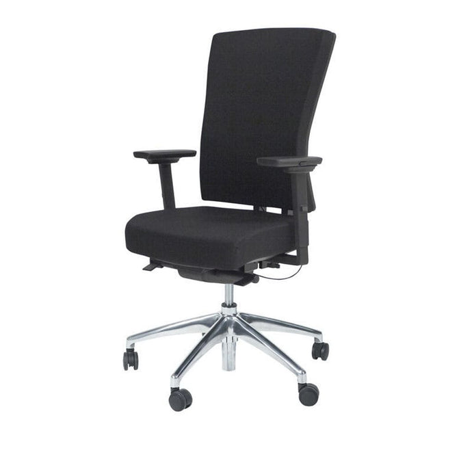 Schaffenburg Bureaustoel Serie 400-NPR Comfort aluminium