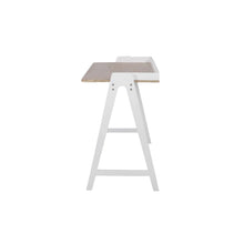 Afbeelding in Gallery-weergave laden, Wit bureau duurzaam hout