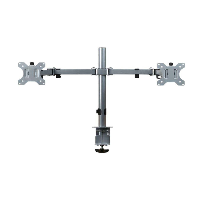Dubbele ergonomische monitorarm Turego aluminium