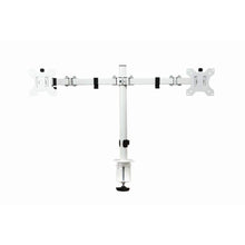 Afbeelding in Gallery-weergave laden, Schaffenburg dubbele ergonomische monitorarm Turego wit