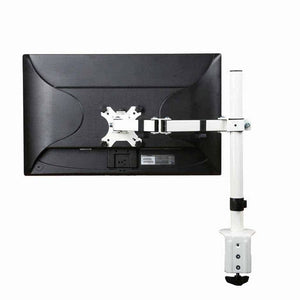Monitorarm zit-sta bureau wit