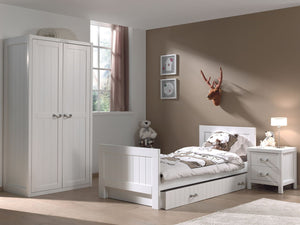 Vipack Lewis 4-delige kamer met 2-deurkast