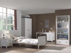 Vipack Lewis 5-delige kamer met 2-deurkast, bureau en boekenkast
