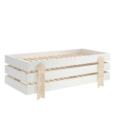 Afbeelding in Gallery-weergave laden, Vipack Modulo stapelbaar bed - 3 stuks - wit - arrow