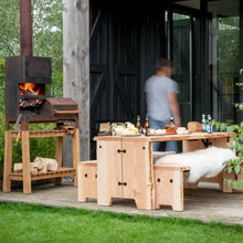 Afbeelding in Gallery-weergave laden, Forestry Tafel stoere houten buitentafel voor 12 personen