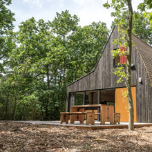 Afbeelding in Gallery-weergave laden, Forestry Tafel stoere houten terrastafel voor 12 personen