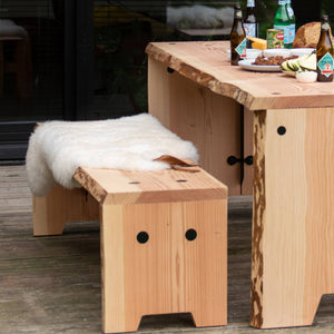 Forestry Tafel stoere houten tafel voor 12 personen