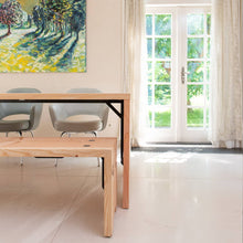 Afbeelding in Gallery-weergave laden, Forestry Refined Tafel unieke houten familietafel voor 8 personen
