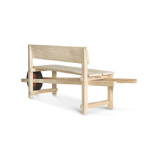 Afbeelding in Gallery-weergave laden, Mobiele Wheelbench tuinbank in duurzaam Accoya hout