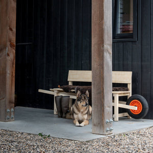 Wheelbench tuinbank