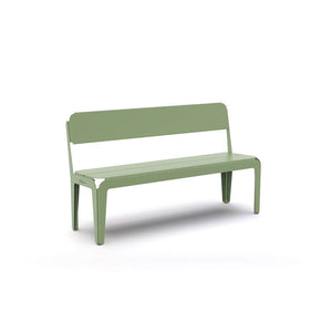 Bended Bench met rugleuning