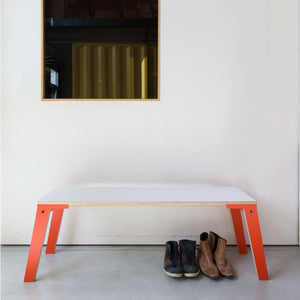 Flat Bench Small vos oranje