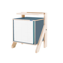 Afbeelding in Gallery-weergave laden, rform Frame nachttafel steen blauw - blauw transparant