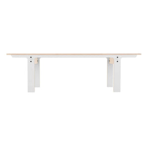 rform Slim Bank Large sneeuw wit