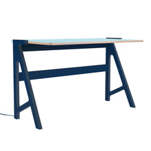Afbeelding in Gallery-weergave laden, rform Volt bureau blauwe poten vlinderblauw blad